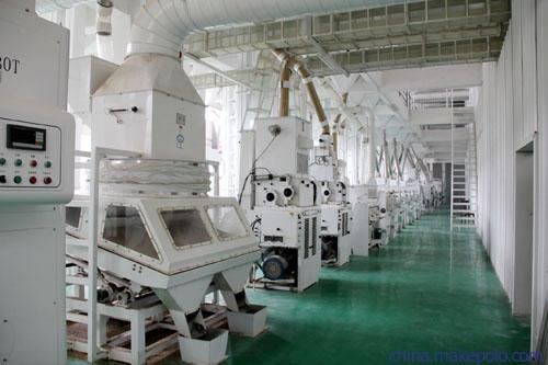 楼房式大米加工成套设备(图2)